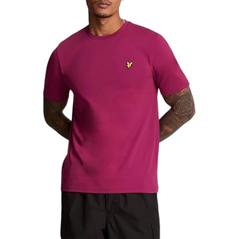 Lyle & Scott Burgundy T-Shirt for Men Cover