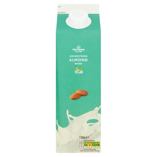Morrisons Unsweetened Almond Milk 1 litre