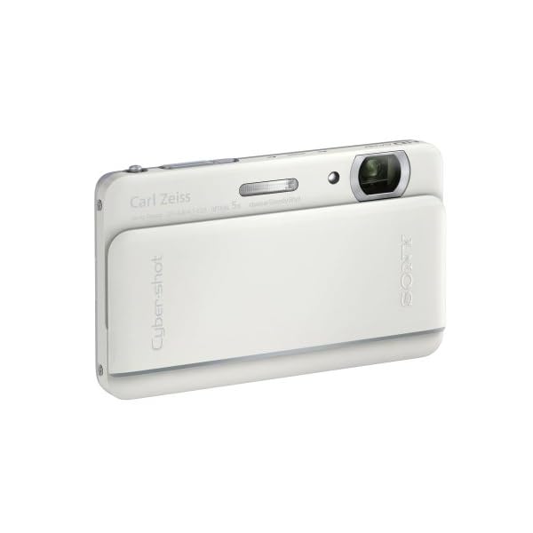 Sony Cyber-shot DSC-TX66 18,2 MP Exmor R CMOS Digitalkamera mit 5-fach optischem Zoom und 8,4 cm OLED (2012) Weiß – Bild 6
