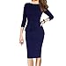 Produktbild Damen Blazer Kleid Frauen Elegant Langarm V-Ausschnitt Zweireihig Solide Hemdkleid Business Lange Hülse Büro Jacken Knopf Anzug
