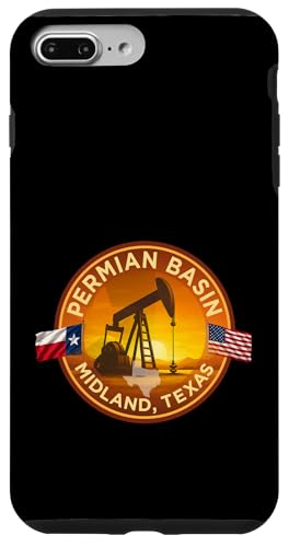 Permian Basin Midland Texas Oilfield Design �X�}�z�P�[�X iPhone 7 Plus/8 Plus �p