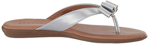 Aerosoles Women's Castille Flip-Flop, Silver Metallic, 6 #TOP5
