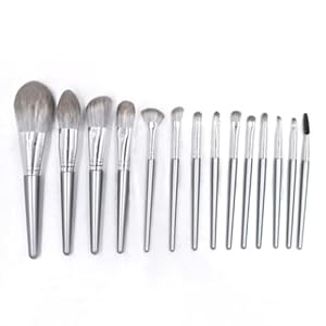 MADALIAN Soft hair eye shadow brush foundation make-up powder blusher brush full set of beauty tools 14 makeup brushes