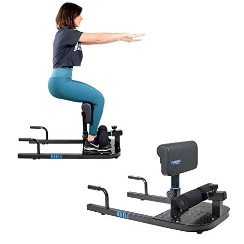Squat Machine CITIUS Appareil de Musculation Multifonction 94 x 50 x 50 cm - Dossier réglable en Hauteur - Charge Max 120kg Cover