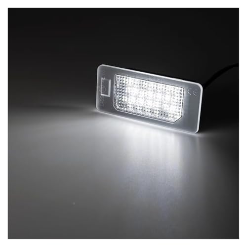 Lámpara matrícula trasera para BMW E46 F22 F32 luz LED blanca 6