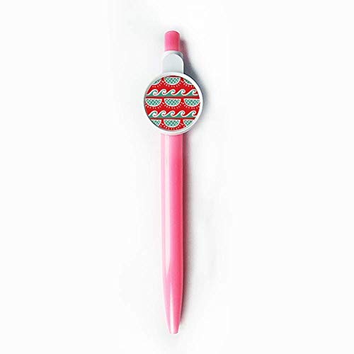 Stylo à bille rétractable bleu Wave Mexico Totems stylo encre bleue écriture fluide