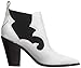 Sigerson Morrison Women's Kaleb Ankle Boot, White, 39.5 M EU (9.5 US)