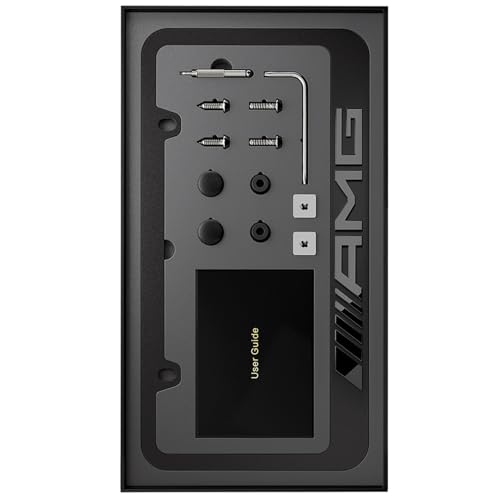 Black License Plate Frame