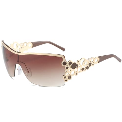 Lunettes de soleil rondes de luxe pour parfaire votre look rétro chic lors des festivals d'été