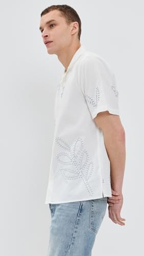 Wax London Men's Oversized Floral Didcot Shirt4