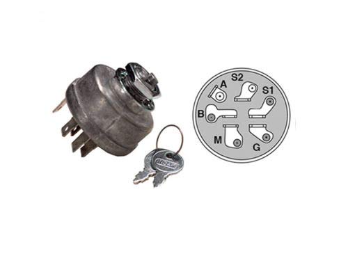 (New) Gravely 03602300 Ignition Key Switch with 2 Keys fits Other Models in Description