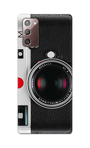Image of Printed Hard Back Cover Case for Samsung Galaxy Note 20 4G | Note 20 5G Back Cover (Vintage Camera) -1302