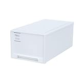 天馬 収納ボックス フィッツケース 押入れ 幅39×奥行74×高さ30cm 収納ケース たわみにくい 衣装ケース 日本製 【色 ホワイト】 【サイズ ディープ】