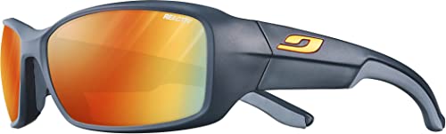 Julbo Courir Sunglasses, Bleu Foncé/Gris/Orange, Taille Unique Men's