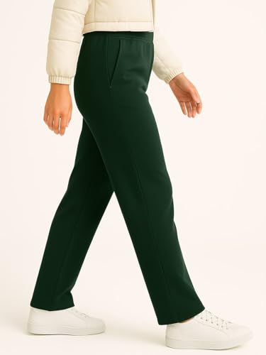 Image of BLINKIN Women's Fleece Track Pants | Warm Winter Joggers with Pockets | Soft Cosy Sweatpants & Gym Pants for Women (248)