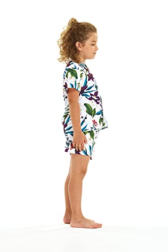 Matchable Family Hawaiian Luau Men Women Girl Boy Clothes in Purple Orchid4