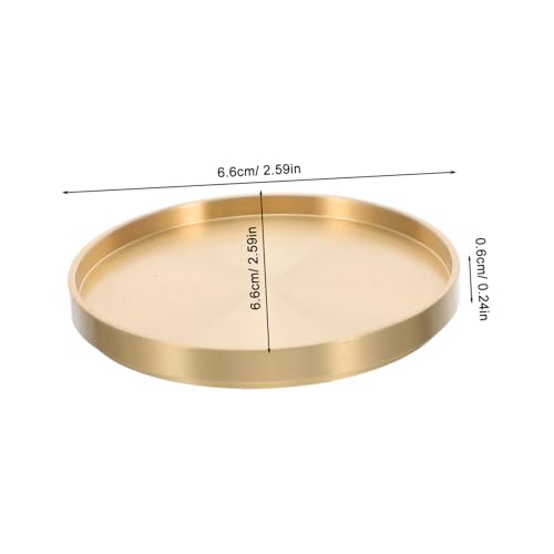 Tasse en cuivre doré facile à laver pour un service de thé chic
