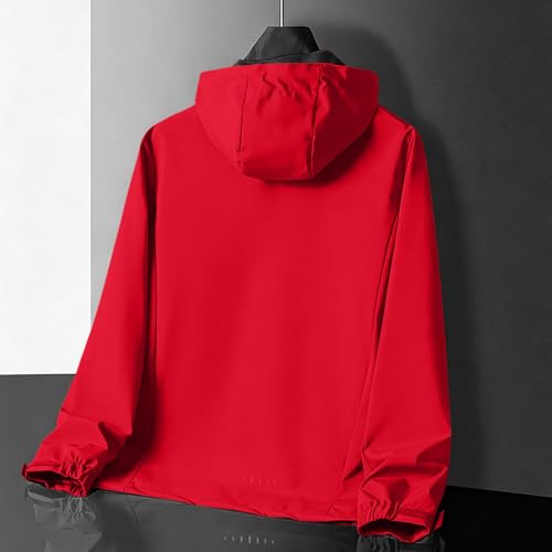 Women's Hooded Rain Jacket Breathable Waterproof Windbreaker Raincoat - image 5