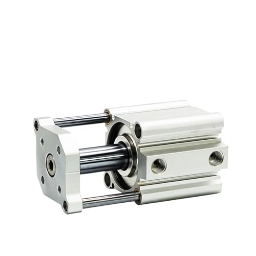Cilindro neumático CQMB16 de doble efecto con carrera de 35 mm y guía compacta 4