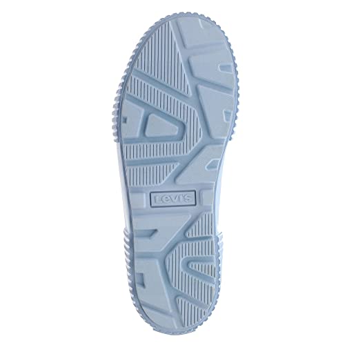 Levi's Women's Casual Sneaker, White/Blue, 104