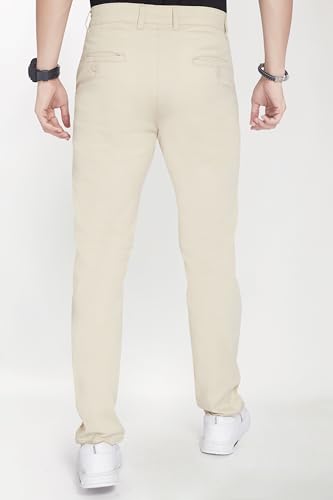 Image of DIVISIVE Men's Regular Fit Cotton Chinos Trousers Pants