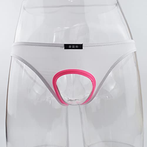 Men's Smooth Underwear Open Pouch Comfort Bikini Briefs Underpants4