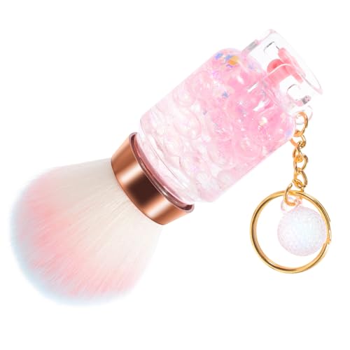 Gogogmee Professional Blush Brush Gas Tank Shaped Brush Key Chain Travel Makeup Face Powder for Powder Foundation