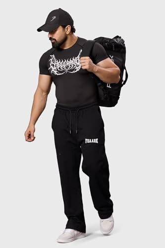 Image of FUAARK Mens Hellborn Compression Fit Polyester Tshirt