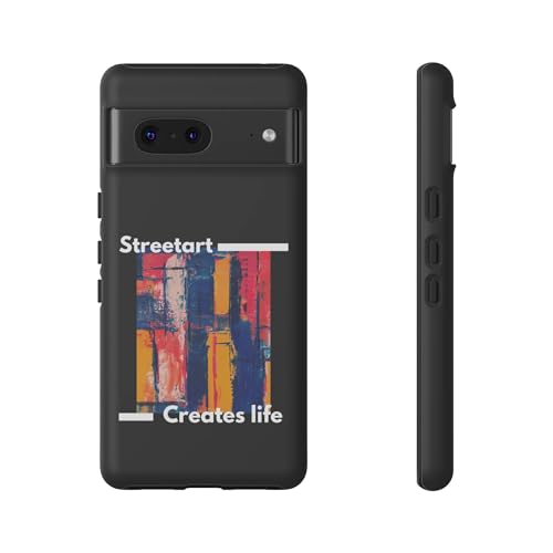 Coque mate Google Pixel 7 Street Art édition premium renforcée