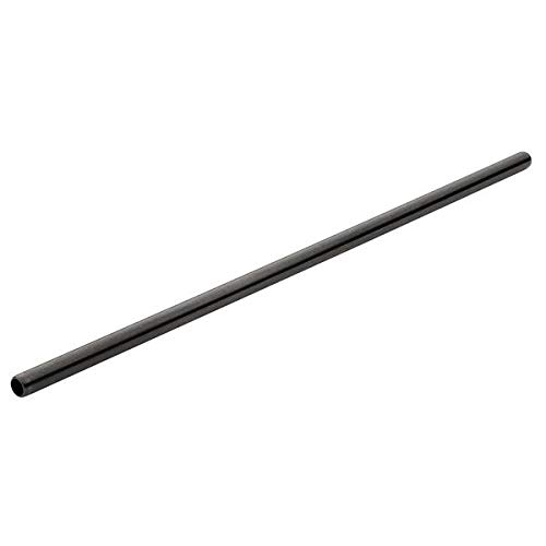 Stainless Steel Matt Black Straw 8.5inch / 21.5cm - Case of 12