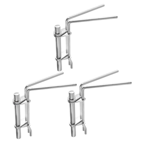 Cabilock Kit de 3 Herramientas de Instalación de Sellos U para Vástagos de Pistón de Cilindro Hidráulico, Acero Inoxidable, y Profesional para Reparación de Cilindros Hidráulicos