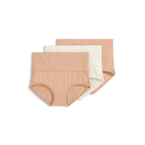 Jockey Women's Shapewear Skimmies 360° Tummy Smoothing Brief - 3 Pack