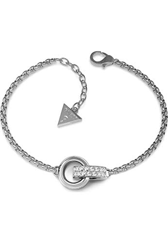 Preisvergleich Produktbild Guess Damen-Armband Edelstahl Kristall One Size 87616304