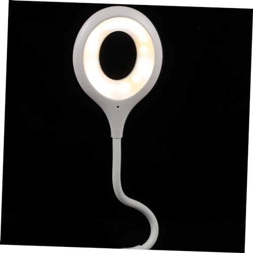 LALAFINA USB Gooseneck Lamp Voice Control Flexible Reading Light for Bedside Portable USB Night Lamp for Home Office and College Use