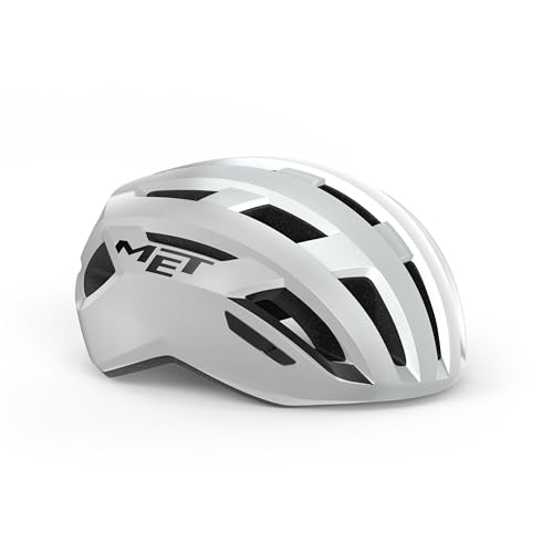 MET Casco Vinci MIPS, Sport, Blanco/Plata (Multicolor), M