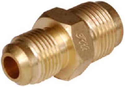 novo3ds.in Brass Reducing flare union tube fitting for industrial and construction equipment applications - RFU 48