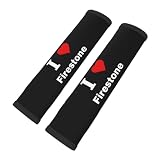 MULIHU I Love Firestone Car Seat Belt Cover Pad for Adults Kids Car Interior Decor Seat Belt Cover Pad 2 PCS Strap Shoulder Pad Seatbelt Covers Protective Sleeves