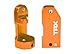 Traxxas 3632T Caster Blocks 30-Degree Orange-Anodized 6061-T6 Aluminum