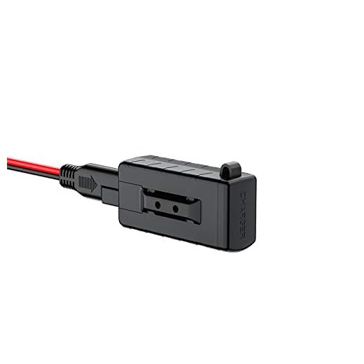 YGL Impermeable Cargador USB de Motocicleta 4.8A Adaptador SAE a USB Con Voltímetro e Interruptor de Encendido/Apagado para Smart Phone Tablet GPS…