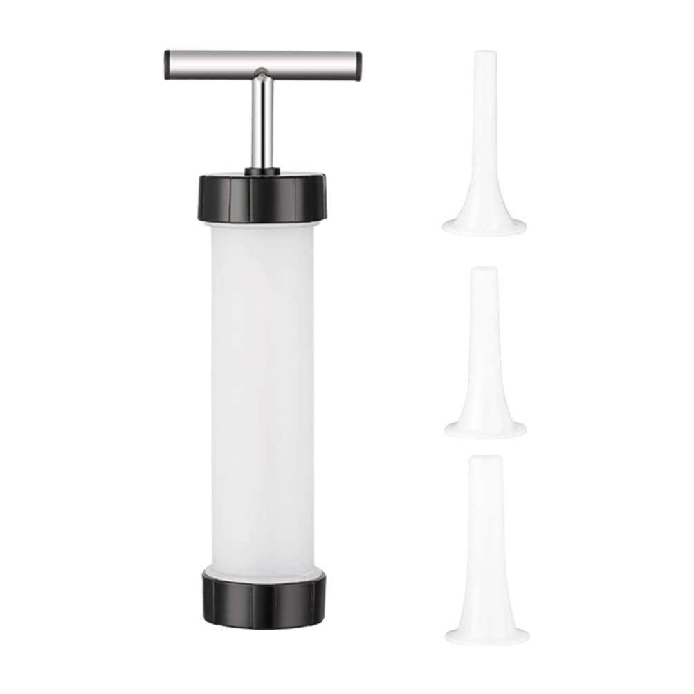 BESTonZON Sausage Stuffer Machine Manual Sausage Maker Kit Meat Stuffer Filler Sausage Press Filling Tools for Home (Assorted Color)