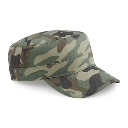 Beechfield Unisex B033 Camo Army Cap