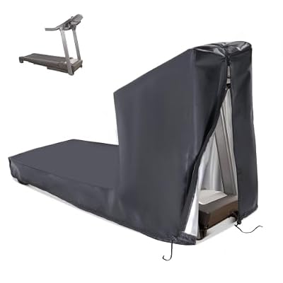 Onlyme Treadmill Cover, Treadmill Covers from Dust for Non-Folding Home Running Machines, Treadmill Cover Waterproof Outdoor, 85x38x75in