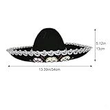 Zoom IMG-1 stakee cappello sombrero messicano con Zoom IMG-1 stakee cappello sombrero messicano con
