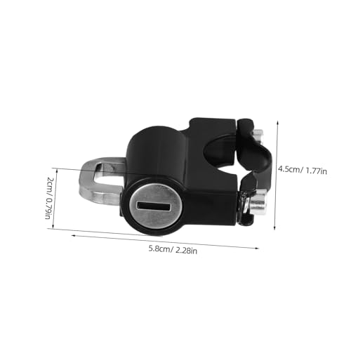 Candado para casco moto antirrobo resistente bicicletas y scooters 3