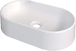 Cuba para Banheiro Nimbus Branca em Mármore Sintético - Cozimax