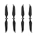 EMSea 2 Paare Propeller Kompatibel mit DJI Mavic AIR 2/2S Drohne Spitze Ger?uscharmer Schnellverschluss 7238F Silber