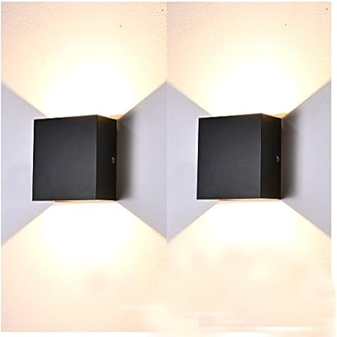 tvfly Aplique Pared LED 7W (Negro) Cover