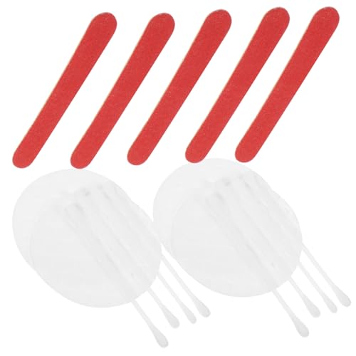 minkissy Disposable Cotton Swabs Set 20 Bags Facial Pads Makeup Remover Gentle Exfoliation Travel Kit