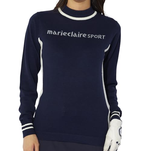 Marie claire モックネックニット レディース 734720