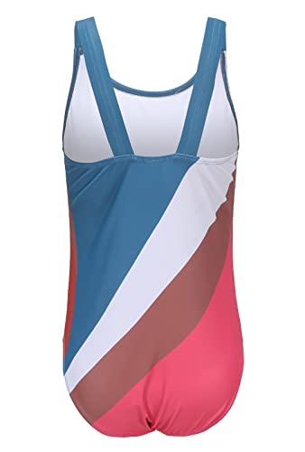 Image of Girls One Piece Swimsuits Halter Bathing Suits Summer Swimwear 3-16 Years